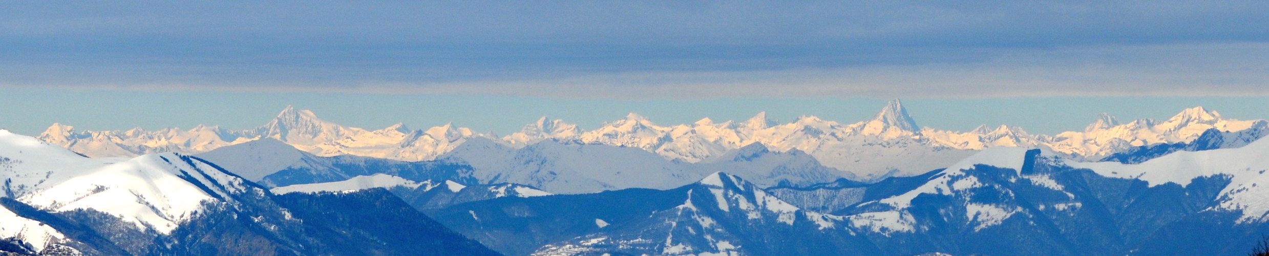 L'' Oberland bernese dall'' alto.